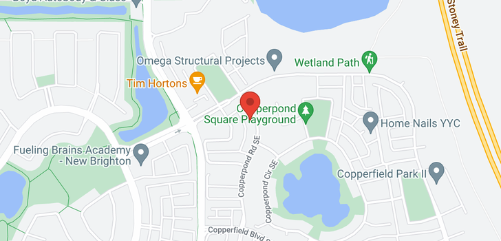 map of 201 COPPERPOND RO SE
